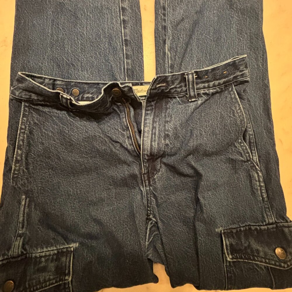 Madewell Low Slung Cargo Jeans